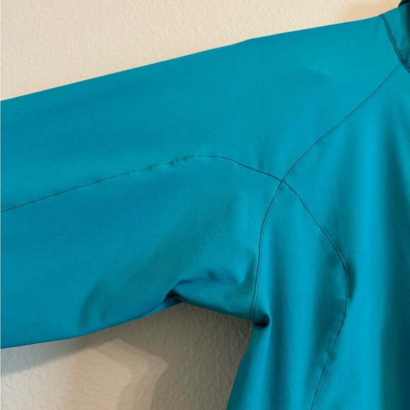 Patagonia Womens jacket Traverse Softshell Full Zip Lightweight Teal Blue M - Picture 5 of 14